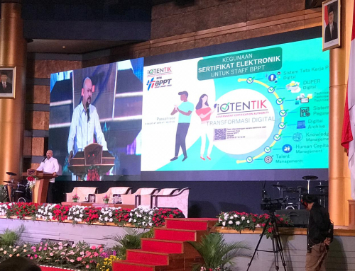 Launching Implementasi Penerapan Sertifikat Elektronik iOTENTIK di Lingkungan BPPT