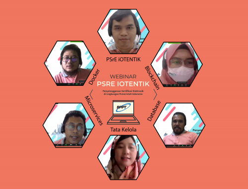 Balai Jaringan Informasi dan Komunikasi Gelar Webinar Penyelenggaraan Sertifikasi Elektronik PSrE iOTENTIK di Indonesia dalam Lingkungan Pemerintah